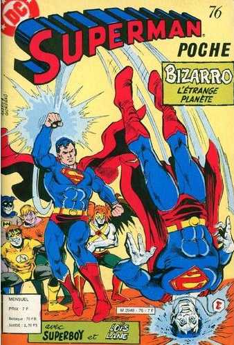 Scan de la Couverture Superman Poche n 76